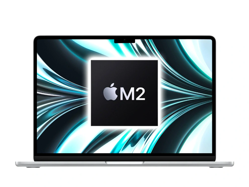 MacBook Air 13" 2022, M2 8-Core, 8GB/256GB Stříbrná (Stav A-)