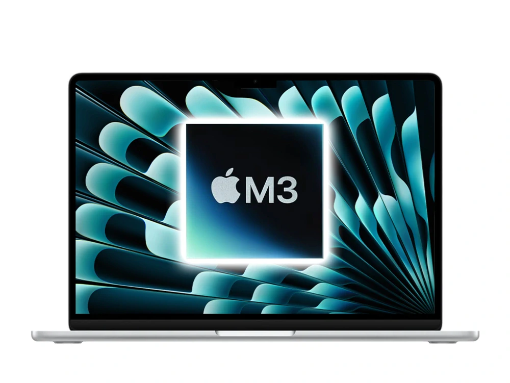 MacBook Air 13" 2024, M3 8-Core, 16GB/512GB Stříbrná (Stav A)