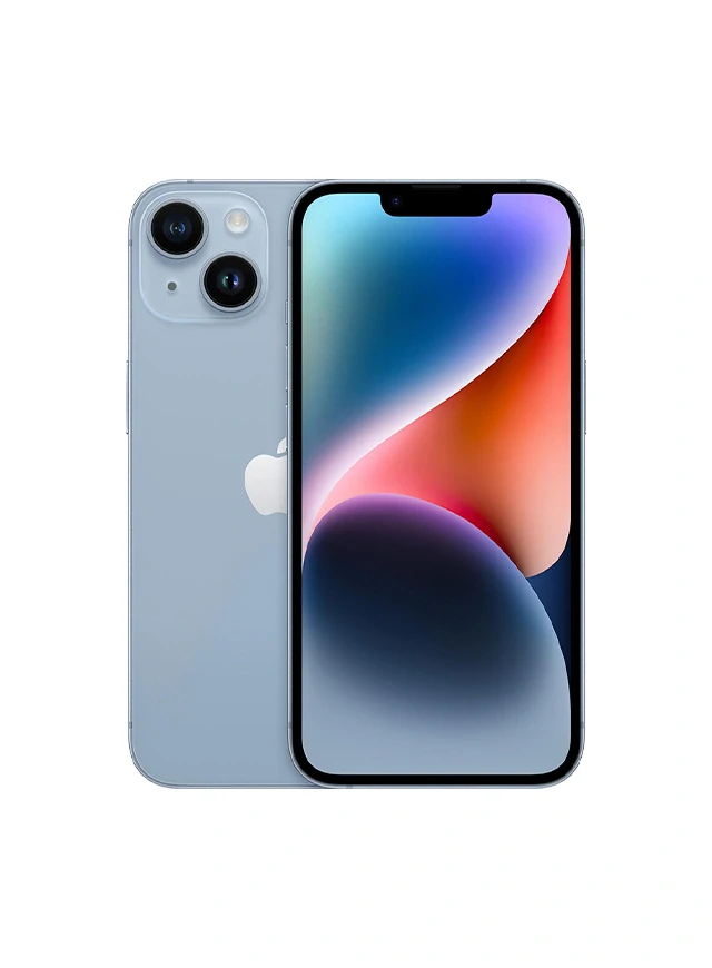 iPhone 14, 128GB Modrá (Stav A, Baterie 100 %)