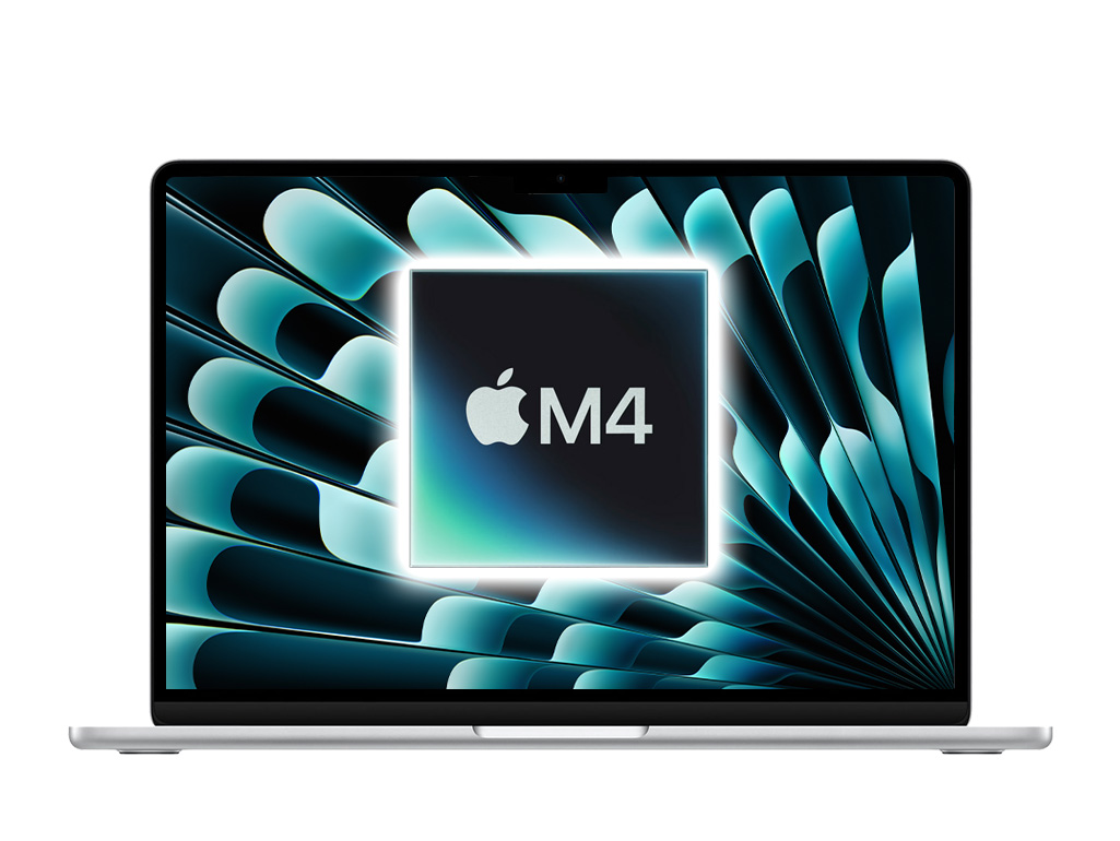 MacBook Air 13" 2025, M4 10-Core, 16GB/512GB Stříbrná (Stav A)