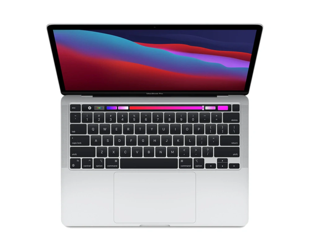 MacBook Pro 13" 2020, M1 8-Core, 16GB/256GB Stříbrná (Stav B+)