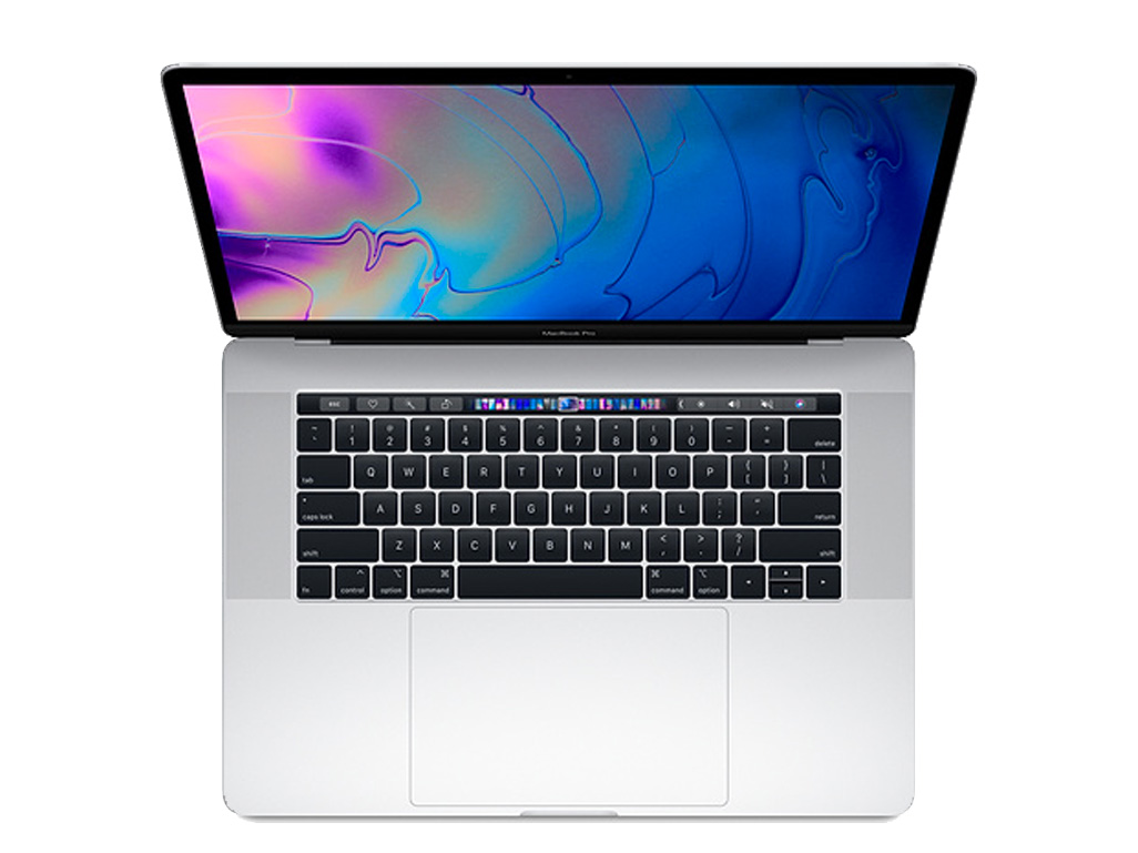MacBook Pro 15" 2018, i7 2,2 GHz, 16GB/256GB Stříbrná (Stav B+)