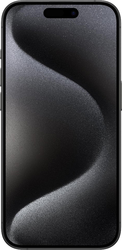 iPhone 15 Pro, 128GB Černý titan (Stav A+, Baterie 100 %)