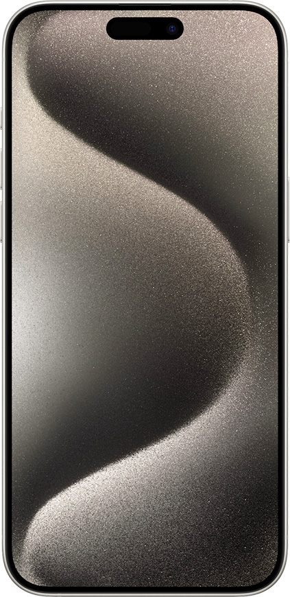 iPhone 15 Pro, 128GB Přírodní titan (Stav A, Baterie 100 %)