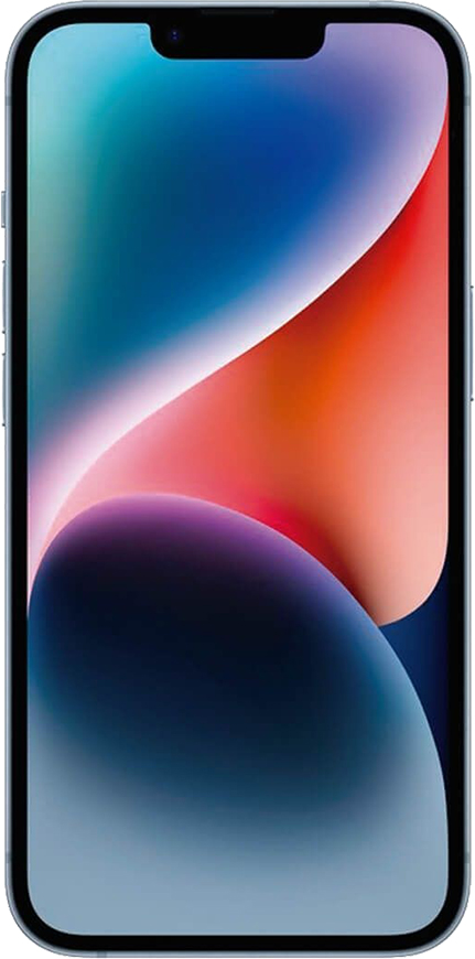 iPhone 14, 128GB Modrá (Stav A, Baterie 100 %)