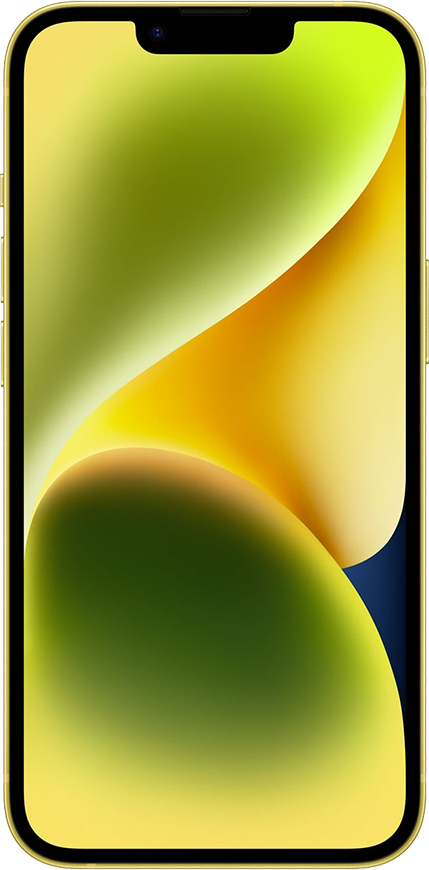 iPhone 14, 128GB Žlutá (Stav A, Baterie 100 %)