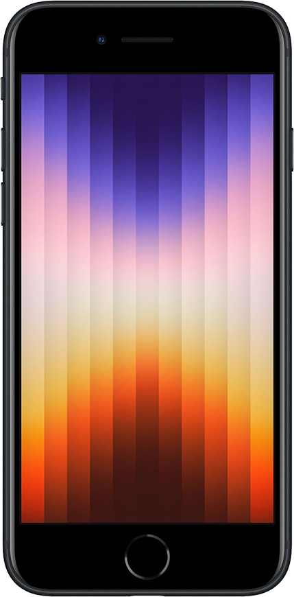 iPhone SE 2022, 64GB Černá (Stav A-)