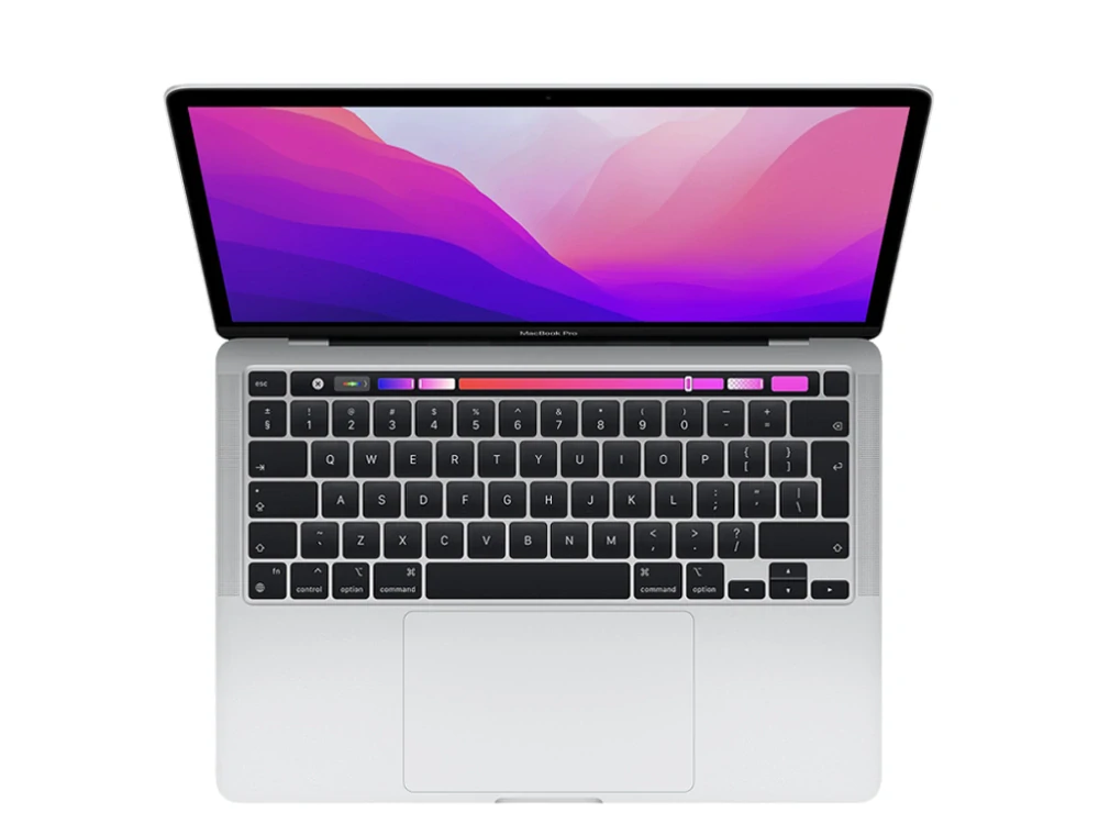 MacBook Pro 13" 2022, M2 8-Core, 16GB/512GB Stříbrná (Stav A-)
