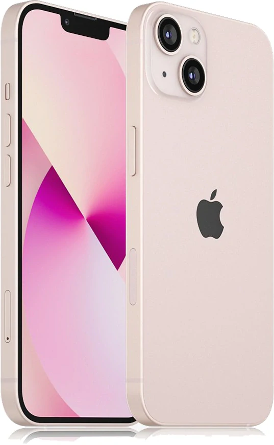 iPhone 13, 256GB Růžová (Stav A, Baterie 100 %)