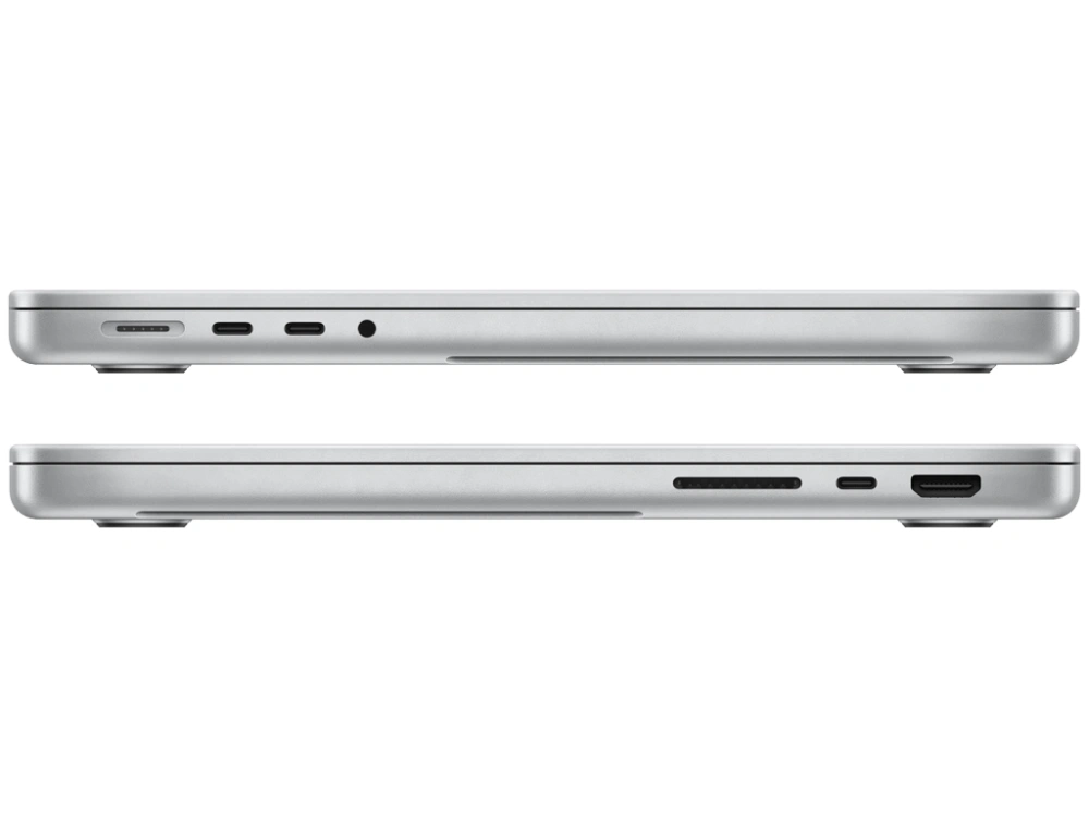 MacBook Pro 14" 2023, M3 Pro 11-Core, 36GB/512GB Stříbrná (Stav A, Baterie 100 %)
