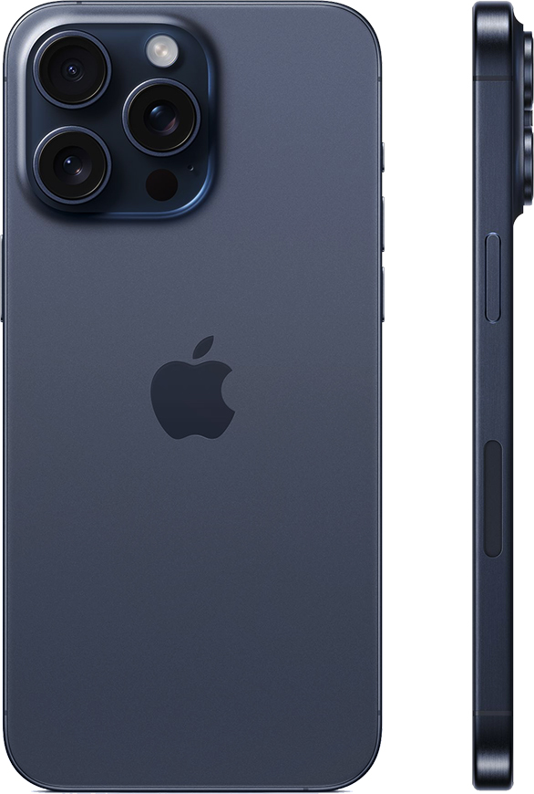 iPhone 15 Pro, 128GB Modrý titan (Stav A)
