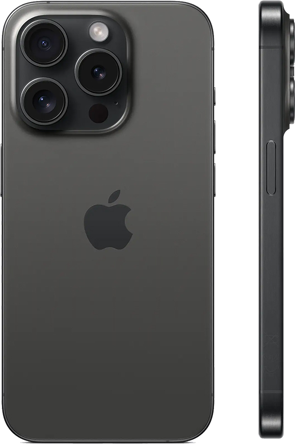 iPhone 15 Pro, 256GB Černý titan (Stav A)