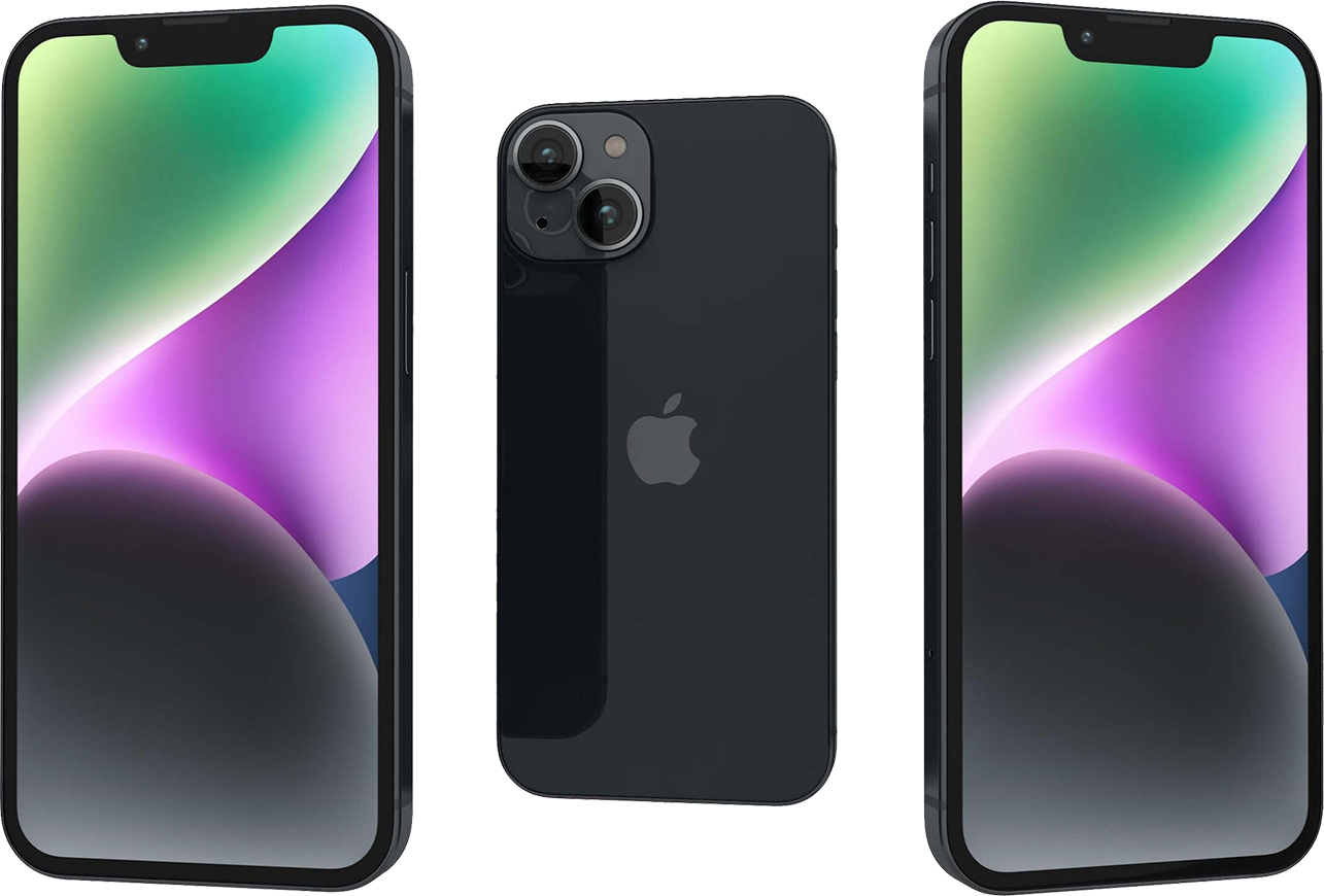 iPhone 14, 256GB Temně inkoustová (Stav A)