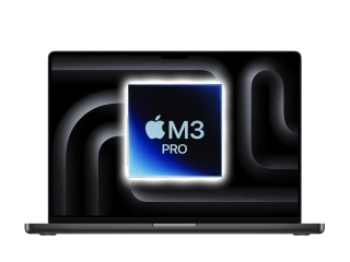 MacBook Pro 14" 2023, M3 Pro 11-Core, 18GB/512GB Vesmírně černá (Stav A-, Baterie 100 %)