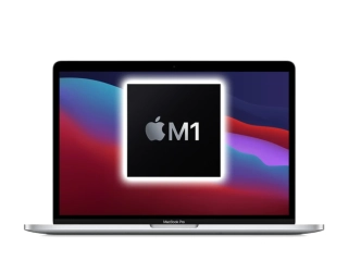 MacBook Pro 13" 2020, M1 8-Core, 16GB/256GB Stříbrná (Stav B+)