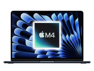 MacBook Air 15" 2025, M4 10-Core, 16GB/256GB, Temně inkoustová (Stav A+) Baterie 100%