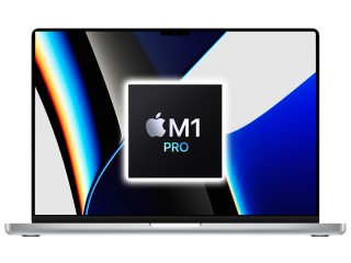 MacBook Pro 16" 2021, M1 Max 10-Core, 32GB/1TB Stříbrná (Stav B+)