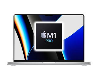 MacBook Pro 14" 2021, M1 Pro 10-Core, 16GB/1TB Stříbrná (Stav A-)