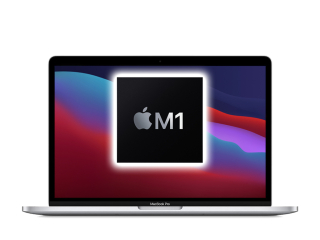 MacBook Pro 13" 2020, M1 8-Core, 8GB/256GB Stříbrná (Stav B)