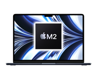 MacBook Air 13" 2022, M2 8-Core, 8GB/256GB Půlnoční (Stav A)