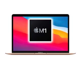 MacBook Air 13" 2020, M1 8-Core, 16GB/512GB Zlatá (Stav A-)