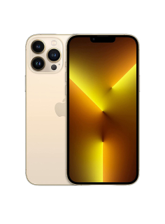 iPhone 13 Pro Max, 128GB Zlatá (Stav A, Baterie 100 %)
