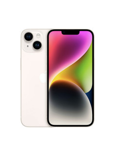 iPhone 14, 128GB Hvězdně bílá (Stav A+, Baterie 100 %)