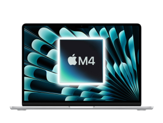 MacBook Air 13" 2025, M4 10-Core, 16GB/256GB Stříbrná (Stav A, Baterie 100 %)