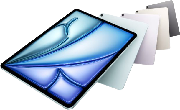 iPad Air 13 2024 při práci