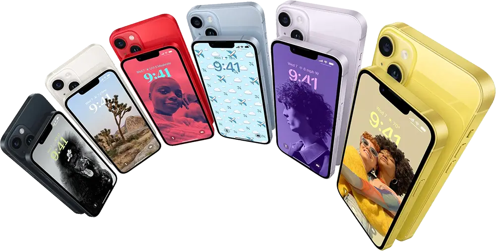 iPhone 14 Modrá