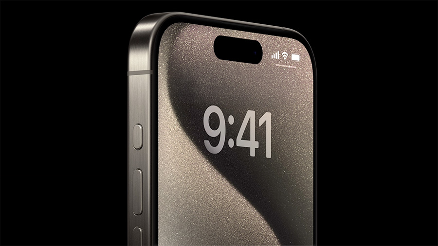 iPhone 15 Pro Přírodní titan